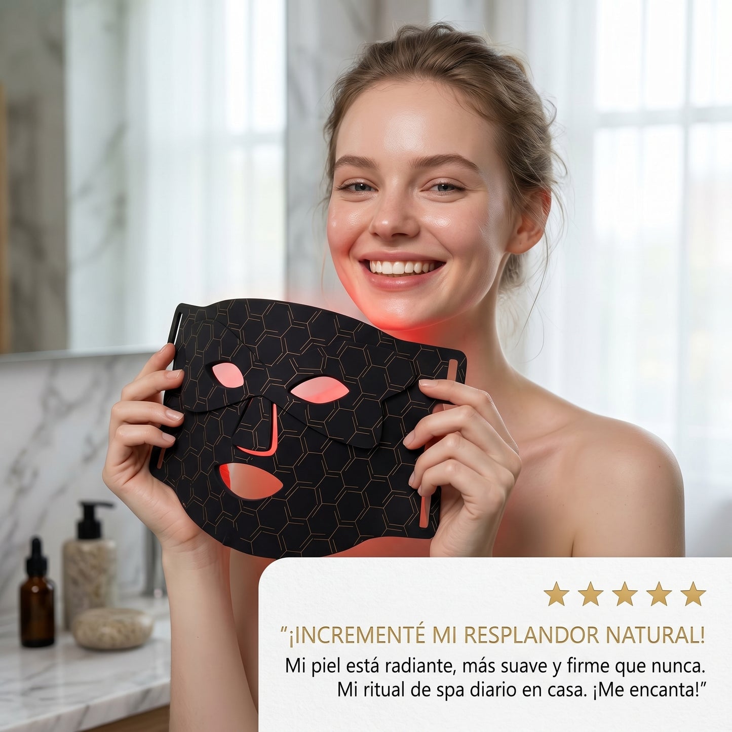 Máscara LED Rejuvencedora Dermavelle