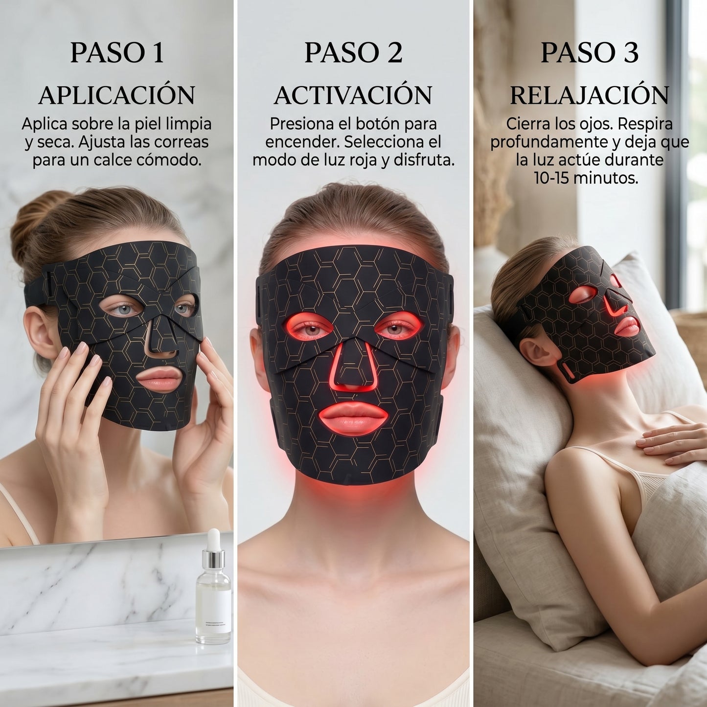 Máscara LED Rejuvencedora Dermavelle